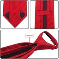 thumbnail image 4 of QCWQMYL Easy Ties for Men Classic 6P Pretied Zipper Tie Striped Formal Wedding Necktie Set Polyester, 4 of 6