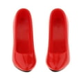 thumbnail image 4 of lionlar Chaussures à Talons Hauts Mode Femme 1/6 pour Figurines de 12 Pouces Rouge, 4 of 9