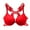 Red, variant on Sopiago Seamless Bralettes for Women Everyday Bras Comfortable Full Coverage Wire Free Bralettes Lightly Lined Bra with Soft Support Blue,36