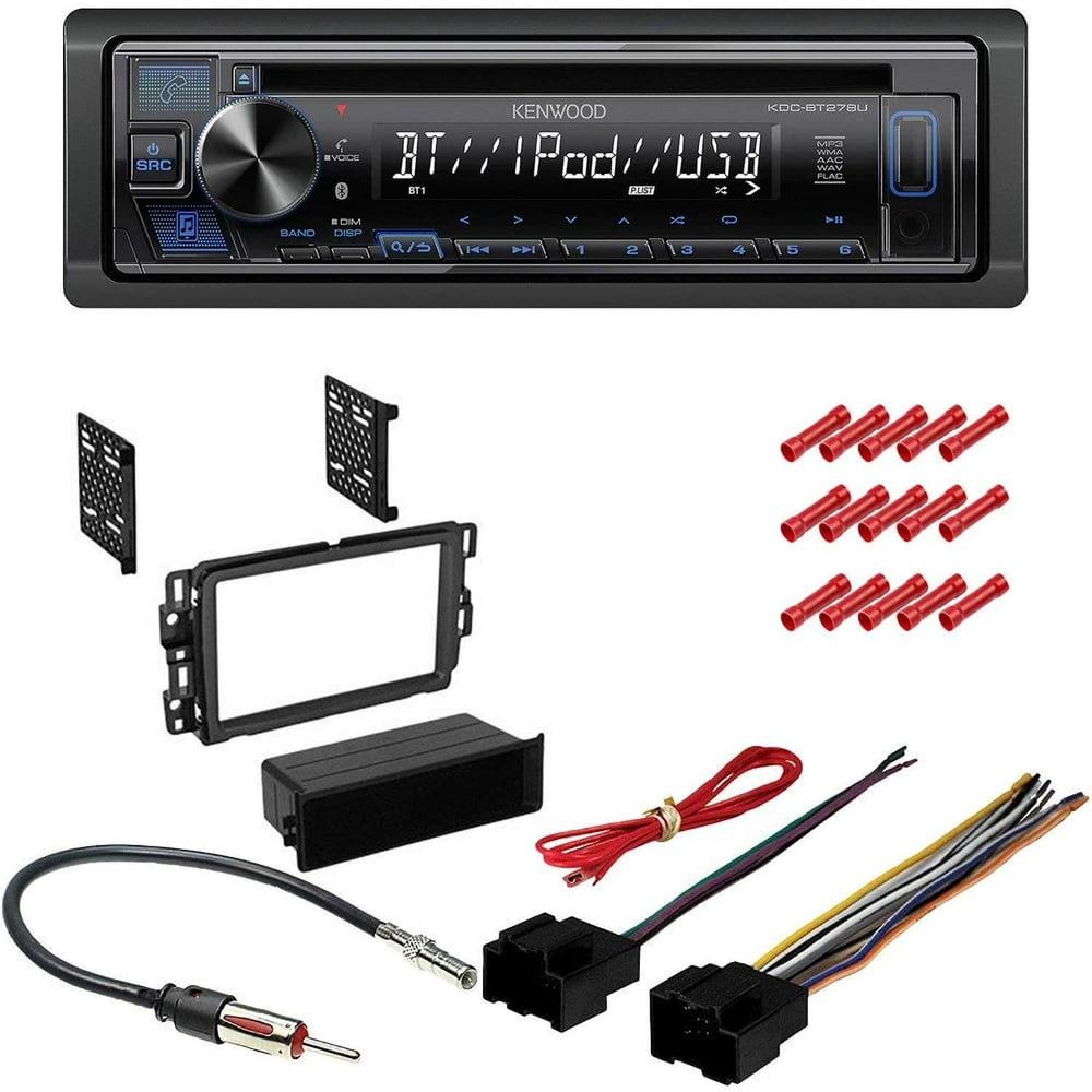 KIT8237 Kenwood Car Stereo with Bluetooth for 20132016 Chevrolet