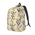 thumbnail image 3 of Sigee Snake And Floral for Canvas Large Capacity Laptop Backpack for Men and Women, Travel Backpack, 3 of 8