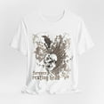 thumbnail image 3 of Forever Resting Head Tee, Edgy Graphic Shirt, Music T-Shirt, Gothic Tees, Skull Shirt, Art Design Tee, Skull Graphic Top, 3 of 137
