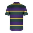 thumbnail image 3 of Fnnxeal Mens Polo Shirts, Collared Casual Big and Tall Shirt Summer Purple Polo Shirts for Men Size 2XL, 3 of 4