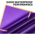 thumbnail image 5 of 20 Sheets Flower Wrapping Paper - Waterproof Floral Bouquet Wrapping Paper, Florist Supplies Packaging Paper for Wedding Birthday Gift DIY (Deep purple), 5 of 7