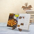 thumbnail image 4 of Fiudx Soporte para Libros de Cocina, Elegante Diseño de Madera Natural, Expositor Multifuncional, Construcción Ligera y Duradera, Ideal para Cocina y Sala de Estar, Perfecto para Chefs Caseros, Juego, 4 of 6