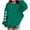 Green, variant on Posijego Boys Girls Christmas Sweatshirts for Toddlers Kids Oversized Sweatshirt Pullover Long Sleeve Casual Tops