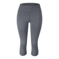 thumbnail image 5 of Tosmy Leggings For Women Plus Size Leggings For Women Capri Yoga Pants Butt Lifting Shapewear Women's Clothing Classic, 5 of 5