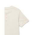 thumbnail image 2 of Wonder Nation Boys Short Sleeve Henley T-Shirt, Sizes 4-18, 2 of 3