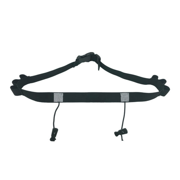 FEAMOS Running Belt for Race Number, Adjustable Number Belt with Gel Loop, Race Belt with Reflective Stripe