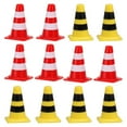 thumbnail image 1 of KAKOWELY Plastic Road Sign 30pcs Traffic Signs Plaything Simulation Roadblock Models Children Cognitive Toy0.98"X0.59"X0.39", 1 of 4