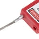 thumbnail image 5 of de bloqueo de seguridad rojo de 2 piezas con llaves , grillete para disyuntores anchos o altos, 5 of 9