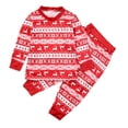 thumbnail image 1 of Conjunto Popular de Navidad europeo y americano para padres e hijos, pijamas estampados para el hogar, conjunto de dos piezas LQ3066, 1 of 5