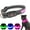 Pink, variant on GoXteam LED Dog Collar, Rechargeable Light Up Dog Collar Lights, Adjustable Comfortable Soft Mesh Safety Dog Collar for Small, Medium, Large Dogs (Large, Neon Green)