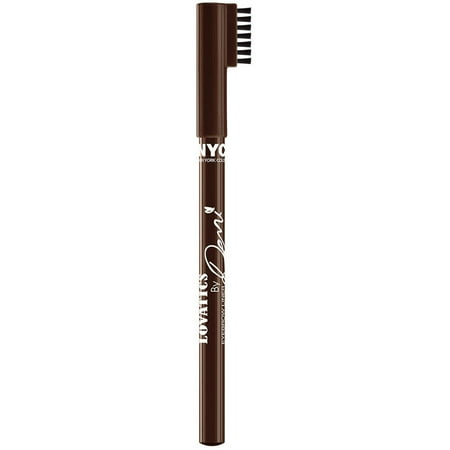 NYC New York Color Lovatics by Demi Eyebrow Liner, Deep Brown, 0.05 oz