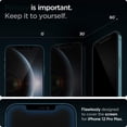 thumbnail image 3 of Protector de pantalla Spigen Glastr EZ FIT Privacy para iPhone 12 Pro Max, 3 of 8