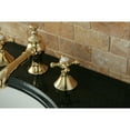 thumbnail image 3 of Kingston Brass KC7062BX 8 in. Widespread Bathroom Faucet, Polished Brass, 3 of 4