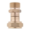 thumbnail image 1 of Conector de Acoplamiento shamjiam M22 X M22 de BRONCE giratorio, 1 of 8