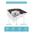 thumbnail image 5 of Garden Floral Twin Size Down Alternative Comforter, Lightweight Comforter Quilt Bedding Set with Pillow Shams Blossom Botanical Wildflower All Seasons Bed Comforter Duvet Insert 68"x86", 5 of 7