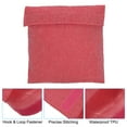 thumbnail image 4 of Unique Bargains Sac à Collation Réutilisable Lavable en Polyester 7'x7', Sac à Sandwich, Fuchsia/gris, Lot de 2, 4 of 7