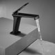 thumbnail image 1 of Manija de grifo de baño Grifo de lavabo de baño Grifos de lavabo de tocador de baño con líneas de suministro de grifo Orificio para grifo de baño, 1 of 7