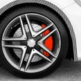 thumbnail image 5 of KAKOWELY car wheel eyebrow strip 2pcs Universal Car Wheel Eyebrow Strip Vehicle Wheel Arch Trim Anti Scratch Wheel Header Protection Pad Car Accessories for Most Vehicle, 5 of 5