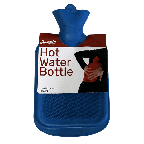 Hot Water Bottle Jumbo 100ML Natural Rubber BPA FreeDurable Hot Compress and Heat Therapy 800Ml