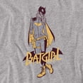 thumbnail image 2 of Batman All New Batgirl Women's T Shirt, Athletic Heather, Medium, 2 of 6