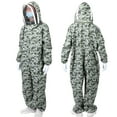 thumbnail image 1 of Double Zippers Bee Suit Beekeeping Protective Clothes with Gloves for Beekeeper, 1 of 7