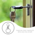thumbnail image 3 of SWETRACE 40pcs Swivel Snap Hooks Zinc Alloy Silver Convenient for Daily Use, 3 of 8