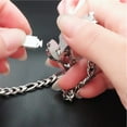 thumbnail image 5 of RABBITH Ins 2 Pcs Couple Bracelets Novelty Lock for Key Bangle Bracelet Lover Heart Brac, 5 of 19