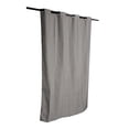 thumbnail image 4 of cortina de jacquard con arillos poliéster gris claro 210 x 140 cm, 4 of 5