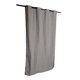 thumbnail image 4 of cortina de jacquard con arillos poliéster gris claro 210 x 140 cm, 4 of 5