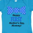 thumbnail image 4 of Inktastic Happy First Mother's Day, Mommy Bow Tie Boys or Girls Baby Bodysuit, 4 of 5