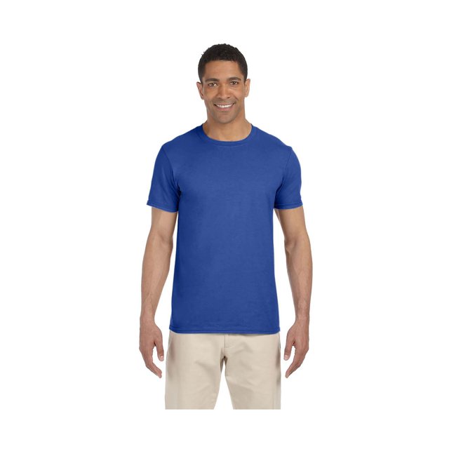 Gildan Men's Softstyle Preshrunk Tearaway Label T-Shirt, Style G64000