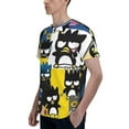 thumbnail image 6 of Mens Badtz Maru 3d Print T-Shirt Crewneck Short Sleeve Tee Shirt, 6 of 7
