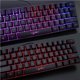 thumbnail image 4 of sweethay Efecto de iluminación RGB 61 teclas USB Profesión Teclado mecánico Teclado de para juegos con cable con tecla desmontable para PC Juegos de teclado y mouse para computadora Negro, 4 of 4