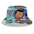 thumbnail image 1 of Xavier Riddle y el Museo Secreto Sombrero bucket para adultos, gorra de protección solar, sombrero de pescador plegable para viajes al aire libre, pesca y actividades de verano, 1 of 6