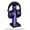 Black, variant on Gaming Headphone Stand with RGB Ambient Light and USB Ports, Desktop Headset Holder