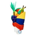 thumbnail image 3 of Venezuela Carmen Miranda Hat - Tropical Fruit Basket Hat - Carnival Hat - Fruit Bowl Hat - Photo Booth Props - Party Favors - Crazy Hat Day, 3 of 4