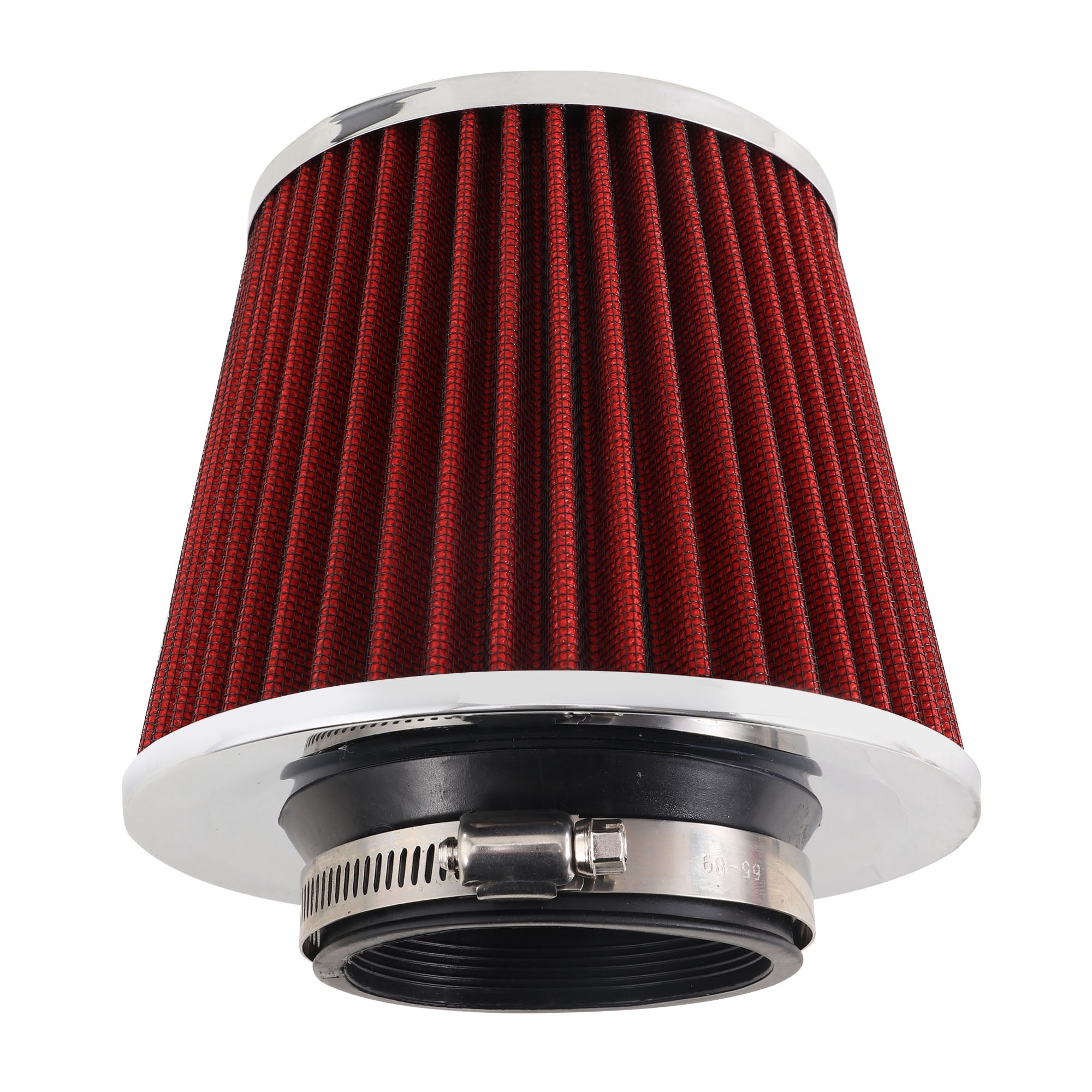 3 inch 76mm Universal Cold Air Intake Pipe Kit, Automotive Air Intake Air Filter Induction Flow Hose Pipe Kit