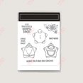 thumbnail image 3 of Nuevo juego de troqueles de corte de metal navideños o sellos transparentes para tarjetas de felicitación de cumpleaños, regalos, bricolaje, relieve, álbumes de recortes, nuevo, 3 of 5