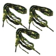 thumbnail image 1 of SHISUYAN 3 Paires Lacets en Polyester Chic Motif Imprimé (Camouflage), 1 of 8
