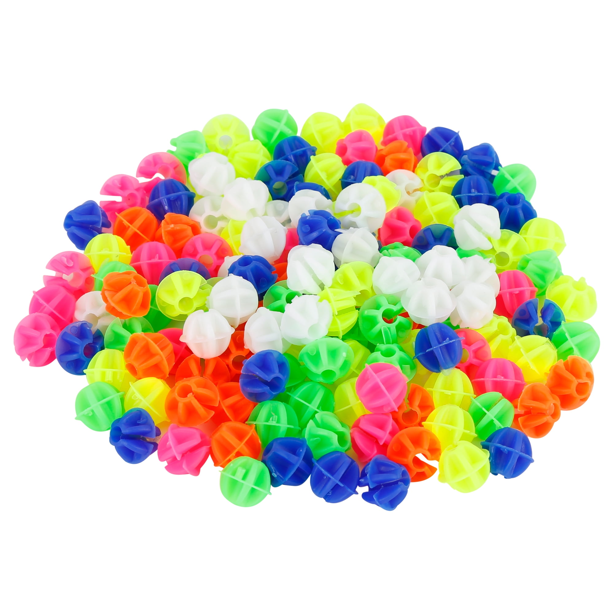 140pcs Bike Bicycle Wheel Spoke Bead Decoration Round Shaped Plastic