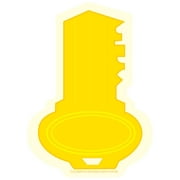 CREATIVE SHAPES ETC. Mini Notepad - Key