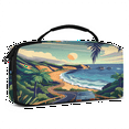 thumbnail image 2 of Herdesigns Beach Coastal Carry Case Compatible with Nintendo Switch 2, with 20 Game Card Slots, Landscape Seascape Art Portable Travel Carrying Case Pouch for Accessories & Games, 2 of 8