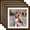 Brown, variant on 10x10 Green Picture Frames Square Classic Natural Wood 4 Pack for Wall Mounting and Tabletop Display
