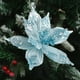 thumbnail image 4 of mfyjkho Decoración De Magnolia Con Purpurina Para Árbol De Navidad Y Corona, Material De Tela, Rosa Y Azul, 1 Pieza, 4 of 7