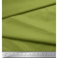 thumbnail image 2 of Soimoi Green Cotton Duck Fabric Leaves & Peony Floral Print Fabric by the Yard 56 Inch Wide, 2 of 3