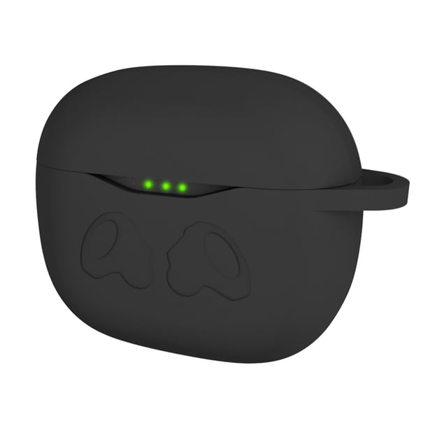 Funda protectora de silicona anticaída para auriculares Reemplazo de carcasa para JBL Tune T120TWS, negro Jumpingount EL3291-03B