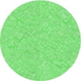 thumbnail image 1 of Ahgly Company Machine Washable Indoor Round Transitional Emerald Green Area Rugs, 4' Round, 1 of 7
